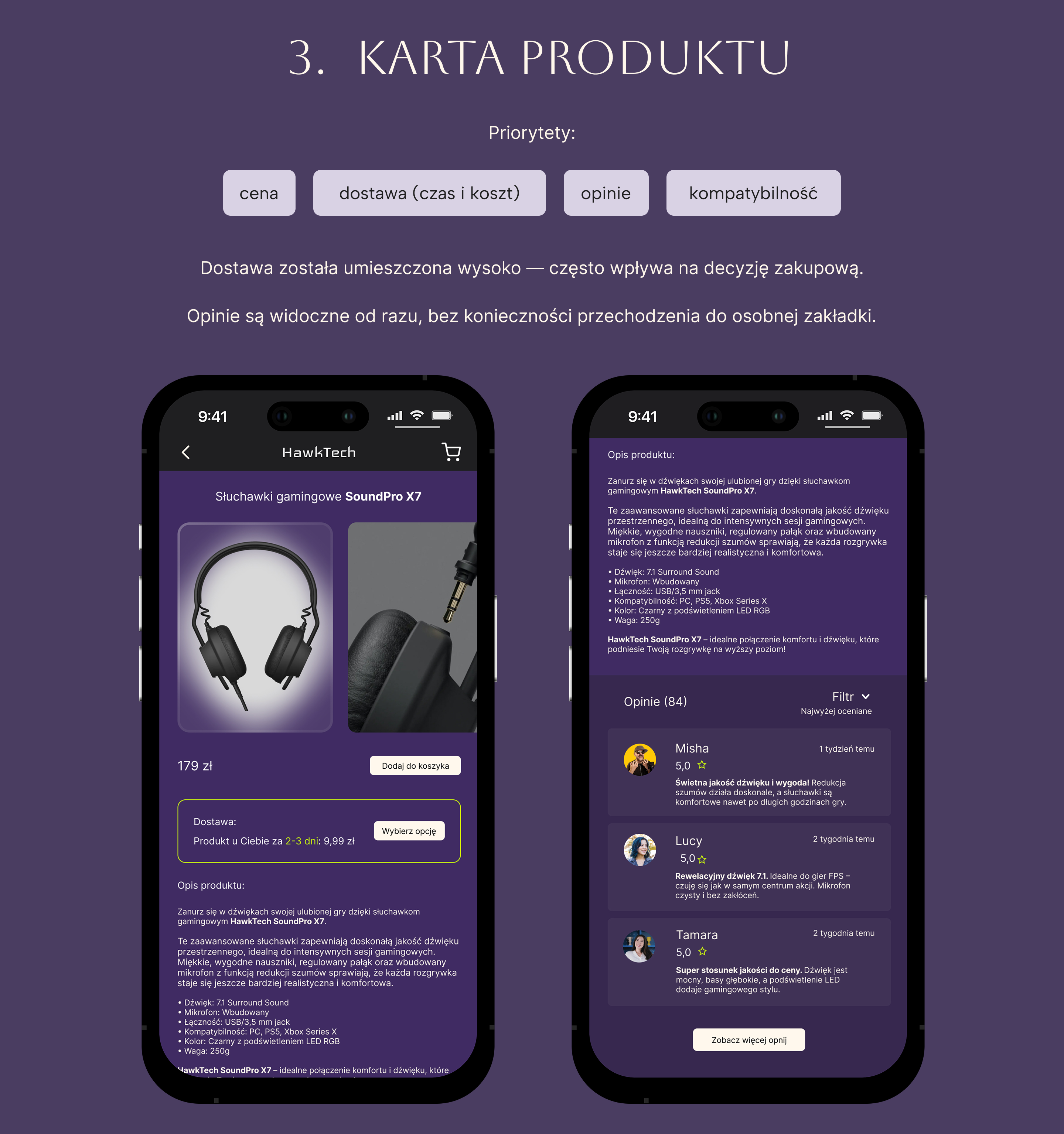 HawkTech - Architektura informacji